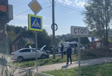 В ДТП на улице Пушкина в Пензе пострадали три человека