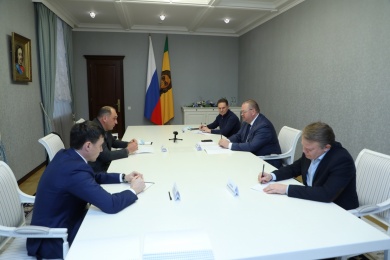 Мельниченко встретился с новым главным управляющим директором «РКС-Пенза»