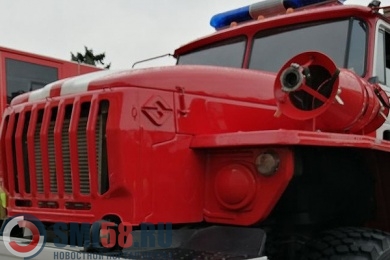 В Кузнецке при пожаре в частном доме серьезно пострадал мужчина