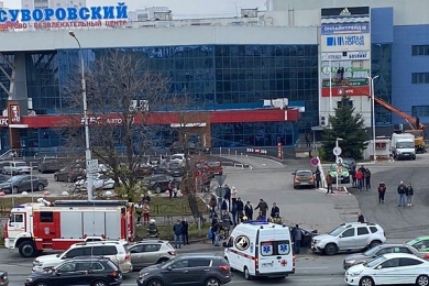 В массовой аварии у ТЦ «Суворовский» в Пензе пострадали люди
