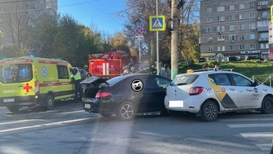 36-летний мужчина пострадал в ДТП на перекрестке Куйбышева-Чкалова в Пензе