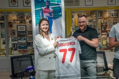 Музей спорта в Пензе пополнился экспонатом от вице-чемпиона России по мини-футболу