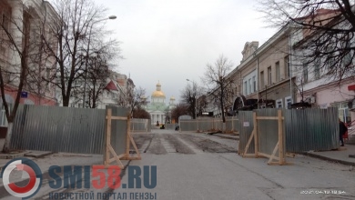 На улице Московской и проспекте Строителей в Пензе начался ремонт теплосетей