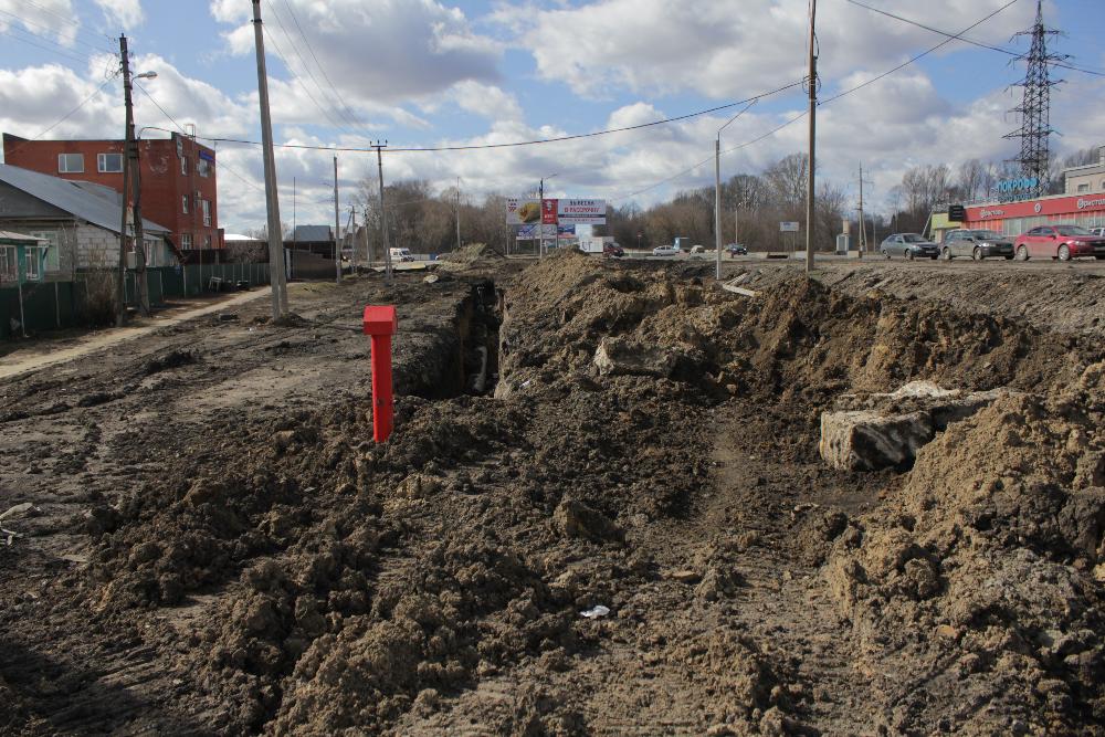Строительство дороги на улице Зеленодольской в Пензе идет с опережением графика