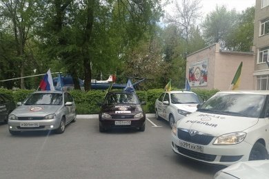 В Пензенской области стартовал традиционный автопробег в честь Дня Победы