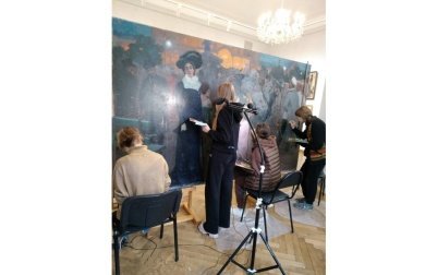 В Пензе на выставке впервые представят отреставрированную картину Горюшкина-Сорокопудова