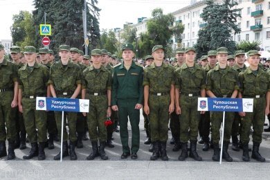 В Пензе торжественно открыты военно-патриотические сборы «Гвардеец»
