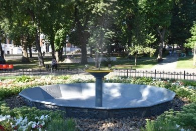 В Пензе восстановят работу фонтана в сквере Лермонтова
