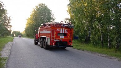 При пожаре в Лопатинском районе погиб мужчина и пострадала женщина