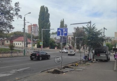 На перекрестке улиц Володарского и Кураева в Пензе устанавливают светофор