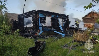 В Городищенском районе при пожаре погиб мужчина