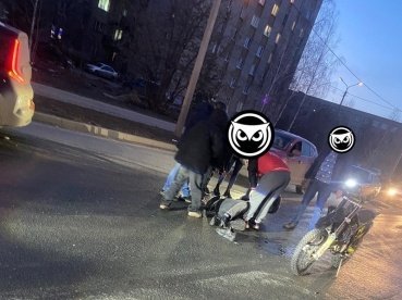 16-летний мотоциклист и его пассажирка пострадали в ДТП на улице Антонова в Пензе