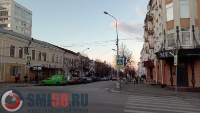В центре Пензы из-за реконструкции улицы Московской отключена холодная вода