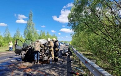 При столкновении иномарки и МАЗа в Каменском районе погиб 48-летний мужчина