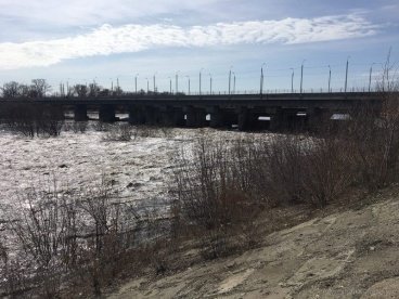 Уровень воды в реке Пензе за сутки поднялся на метр