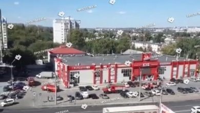 В пензенском ТЦ «Куб» произошел пожар