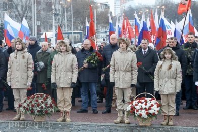 В Пензе прошли мероприятия к 80-летию победы советских войск в Сталинградской битве