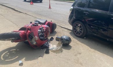 Попавший в ДТП в Пензе мотоциклист погиб