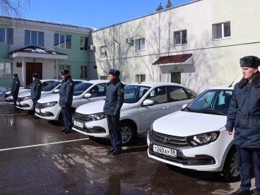 Пензенское УФСИН получило пять новых автомобилей