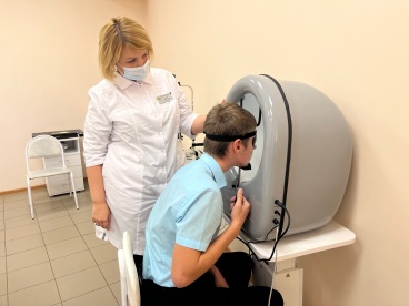 Врачебно-физкультурный диспансер в Пензе получил новый офтальмологический аппарат