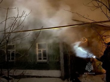 При пожаре в Сердобском районе есть погибший и пострадавший