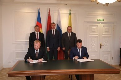 Два района Пензенской области договорились о сотрудничестве с белорусскими