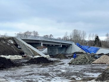 Мост в селе Пешая Слобода Нижнеломовского района должны сдать в апреле