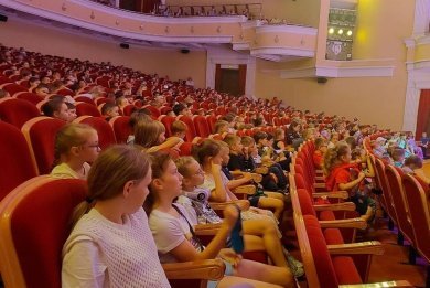 На летних каникулах пензенский драмтеатр посетили более трех тысяч школьников