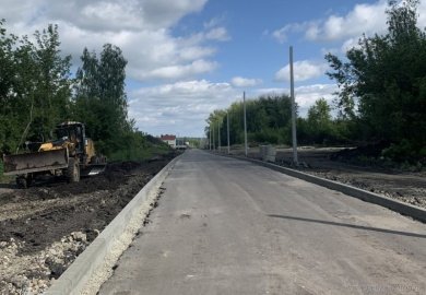 В пензенской мэрии отчитались о ходе строительства дороги по улице Сергеева