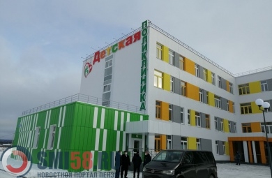 Детскую поликлинику в пензенском Спутнике откроют в феврале