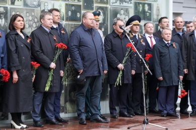 В Пензе заложили первый камень нового мемориала "Часовые памяти"