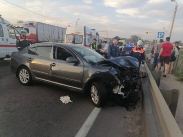 В ДТП на трассе на окраине Пензы пострадали три человека