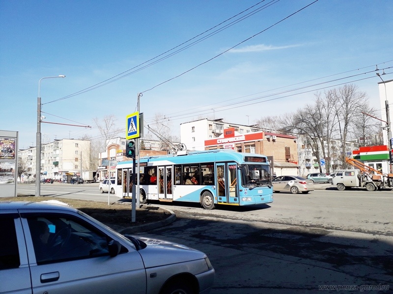 На перекрестке улиц Бакунина и Суворова в Пензе появились светофоры