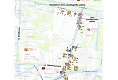 Участок дороги на улице Большой Радищевской в Пензе перекрыт на месяц
