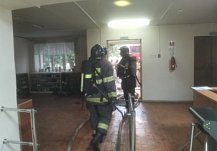 В Пензе загорелась комната в студенческом общежитии