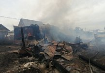 При пожаре в пензенском поселке Победа погибла 70-летняя женщина