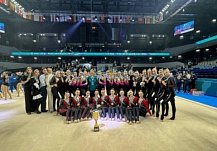 Пензячка стала серебряным призером чемпионата мира по эстетической гимнастике