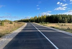 В Камешкирском районе по нацпроекту отремонтировали 5,5 км дороги