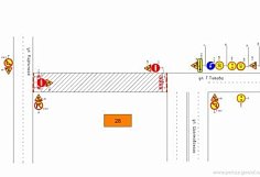 В Пензе перекрыли участок дороги на улице Германа Титова