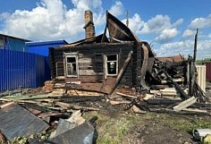 При пожаре в Городищенском районе погиб 63-летний мужчина