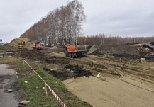 Мэр Пензы проверил ход строительства развязки на 624 км трассы М-5 «Урал»