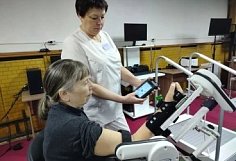 Сердобская больница применяет новый аппарат для механотерапии суставов
