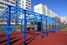 Жители Северной Поляны в Пензе смогут тренироваться на новой воркаут-площадке
