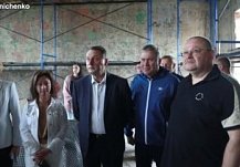 Губернатор Олег Мельниченко посетил Башмаковский район
