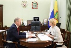 Министр сельского хозяйства РФ Оксана Лут посетила Пензенскую область