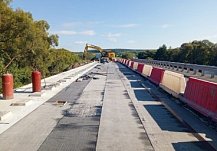 На мосту в Нижнеломовском районе уложили гидроизоляцию