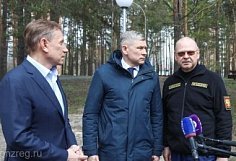 Депутат Госдумы Игорь Руденский осмотрел благоустроенные объекты Заречного