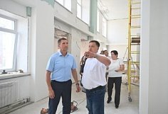 В библиотеке имени Куприна в Пензе началась внутренняя отделка