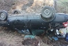 При опрокидывании «Приоры» в Городищенском районе погиб мужчина