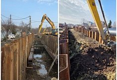 Глава пензенского минстроя проконтролировал реконструкцию Ивановского коллектора